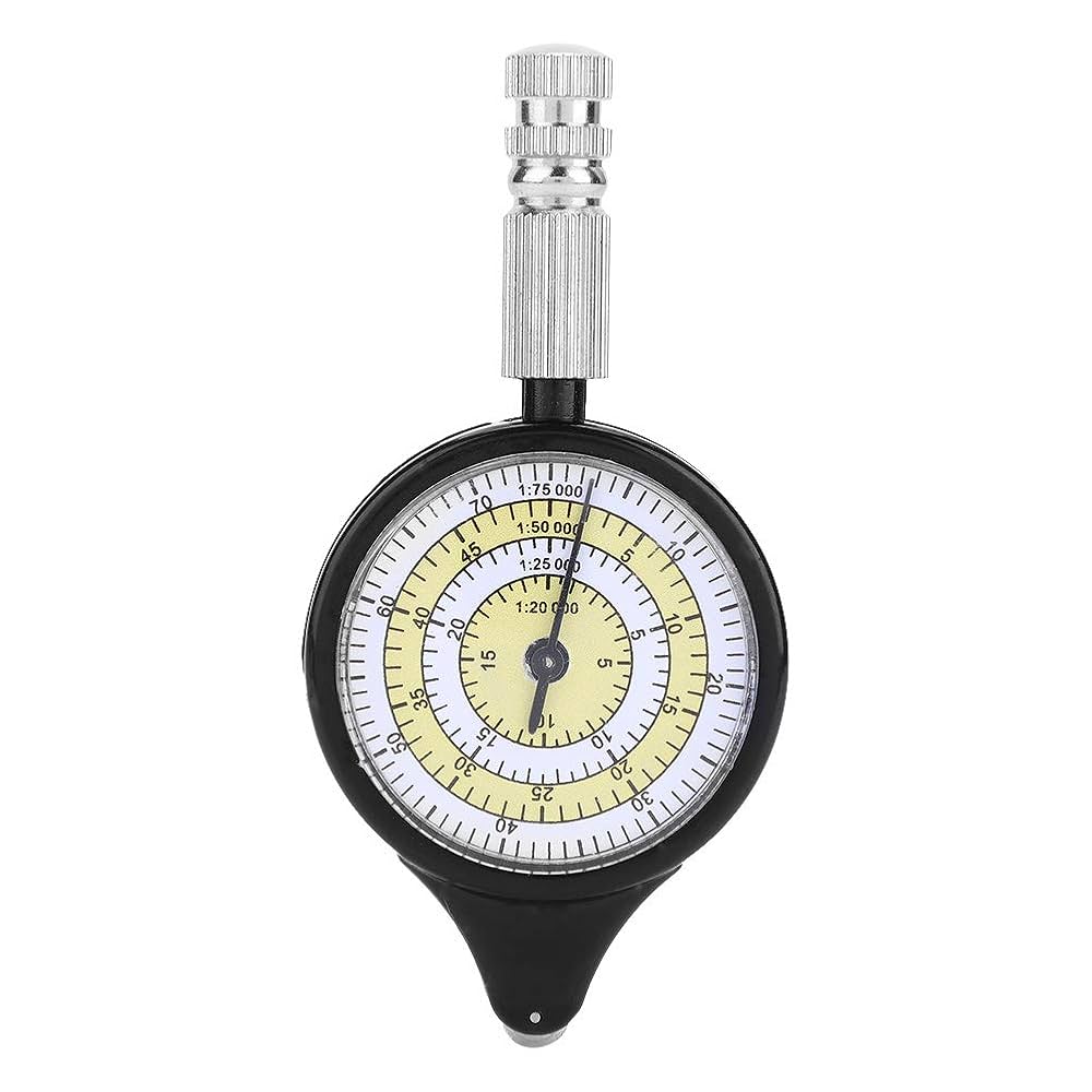 MAP METER【COMCURVE-9】 Map Rangefinder Map Measurer Odometer Multifunction Compass